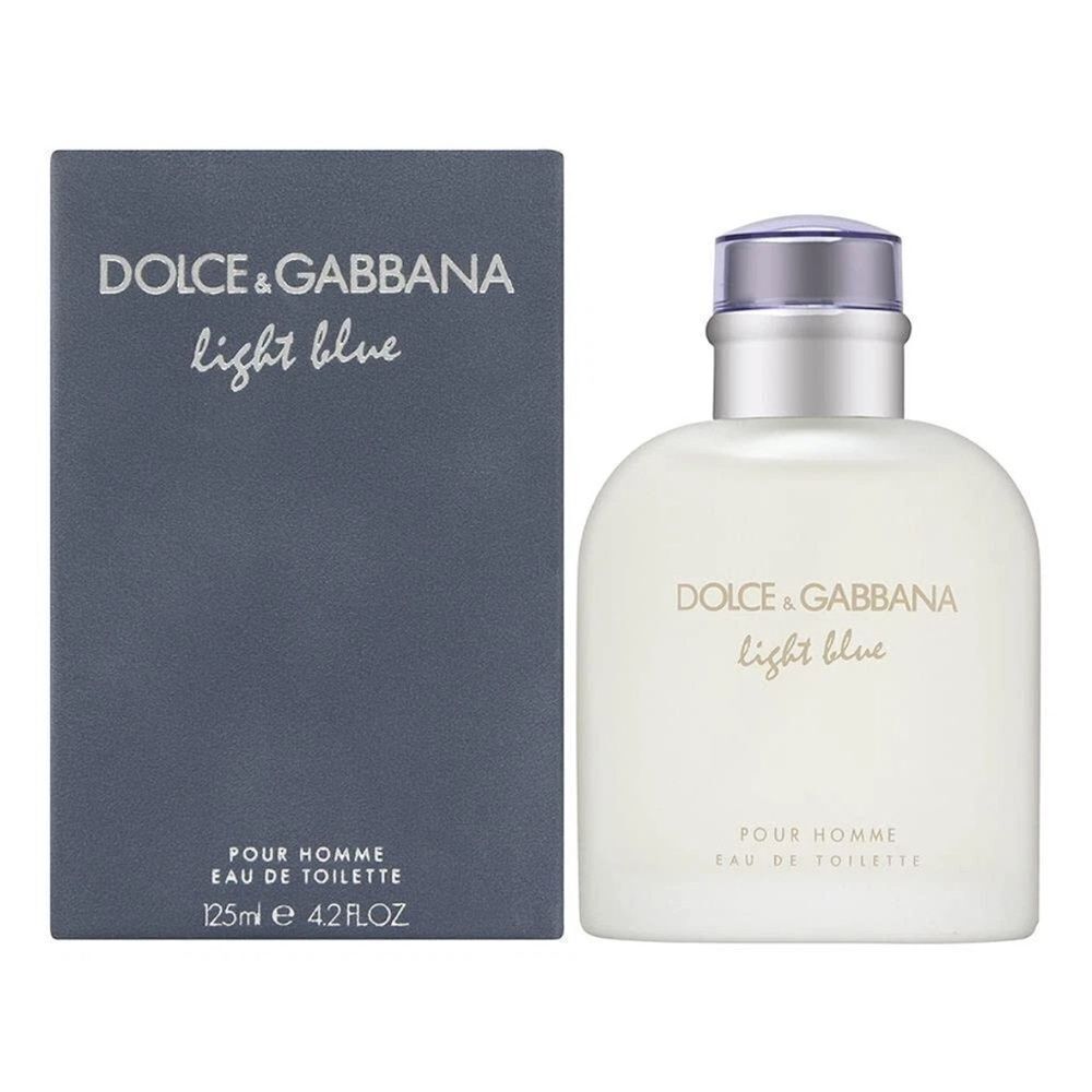 NIB Dolce & Gabbana Light Blue Fragrance for Men  125 ml 42 fl oz